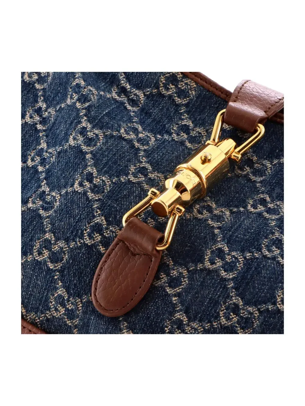 Gucci Jackie Hobo Gg Denim Small #292835G18B